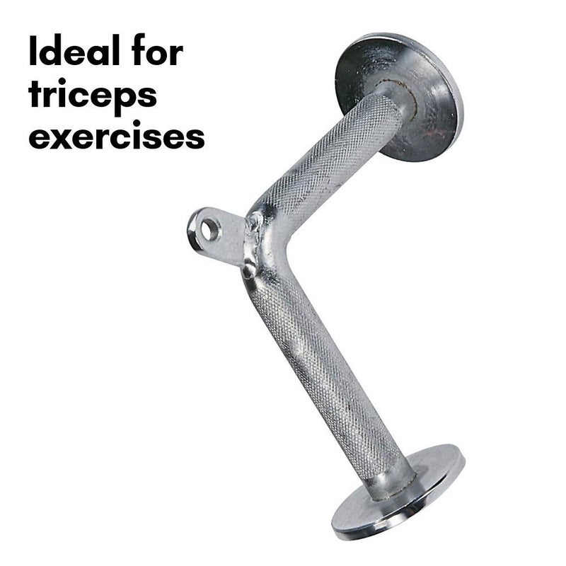 Body Solid Body-Solid Tools MB504 Triceps Pressdown Bar Attachment for Cable Machines, Triceps Pulldown - Image 3